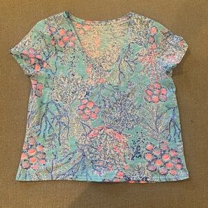 Lilly Pulitzer Multicolor Patterned Top